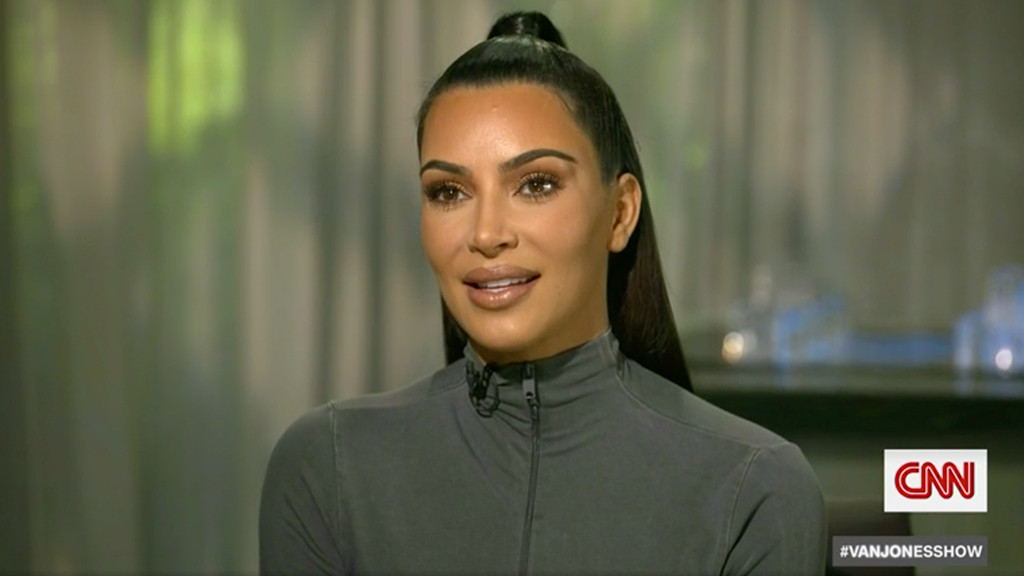 Kim Kardashian, CNN, Van Jones Show